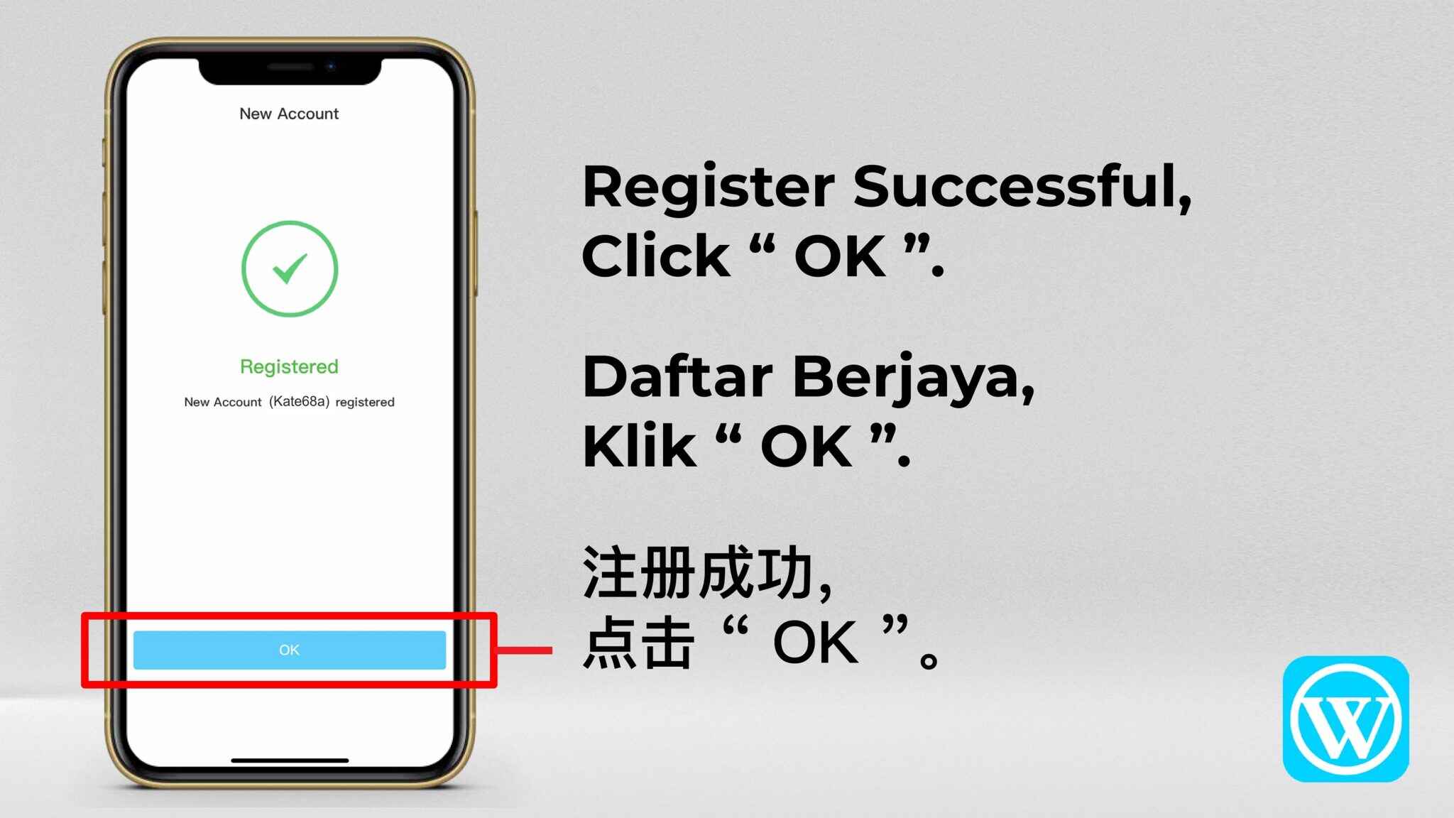 Winbox Registration Step 10